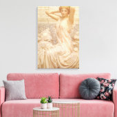 Zilver van Albert Joseph Moore, Victoriaans Kunst Canvas Afdruk (Insitu (Woonkamer))