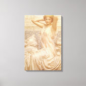 Zilver van Albert Joseph Moore, Victoriaans Kunst Canvas Afdruk (Voorkant)