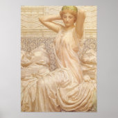 Zilver van Albert Joseph Moore, Victoriaans Kunst Poster (Voorkant)