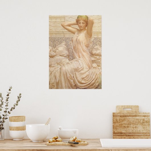 Zilver van Albert Joseph Moore, Victoriaans Kunst Poster (Keuken)