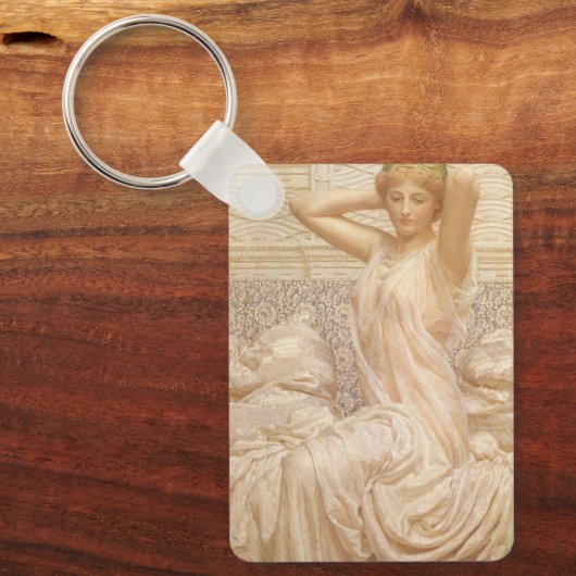 Zilver van Albert Joseph Moore, Victoriaans Kunst Sleutelhanger (Voorkant)