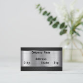 Zilver Visitekaartje (Staand voorkant)