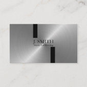 Zilver Visitekaartje (Voorkant)