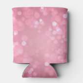 Zilver Western Pleasure Horse op Roze Brokeh Blikjeskoeler (Achterkant)