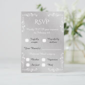  zilver & wit sierrand RSVP (Staand voorkant)