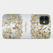 Zilver Witte Goud Diamant Juwelen Afbeelding Case-Mate iPhone Case (Achterkant (horizontaal))