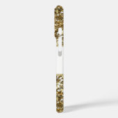 Zilver Witte Gouden Nep Diamant Juweel Glitters Case-Mate iPhone Case (Achterkant / Links)