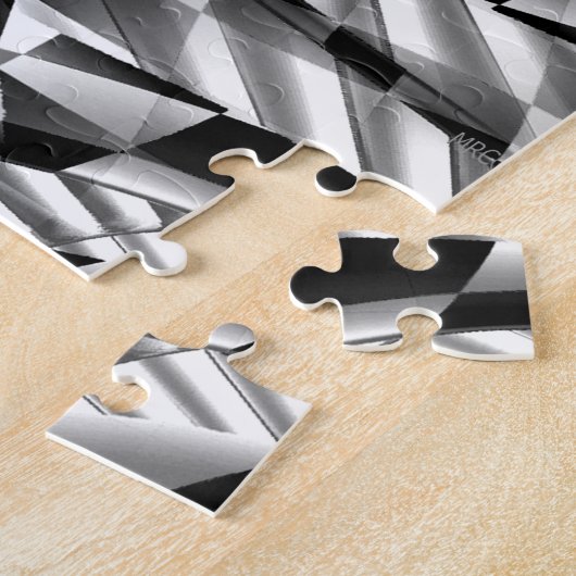 Zilver zalen... legpuzzel (Zijkant)