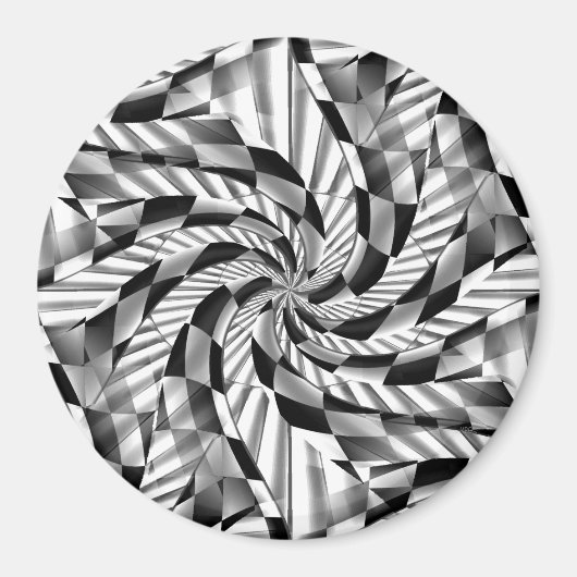 Zilver zalen... magneet (Voorkant)