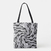 Zilver zalen... tote bag (Achterkant)
