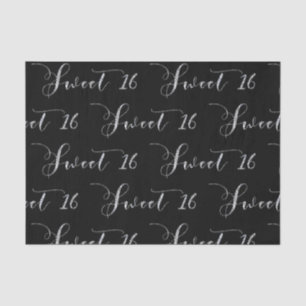 Zilver Zoete 16 Zestien ELKE KLEUR Verjaardagsfees Tissuepapier