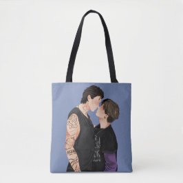 Zilver Zoete St Cobalt Tote Bag