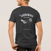 Zilver Zoete St Cobalt Tri-Blend Shirt (Achterkant)