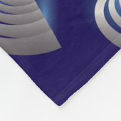 zilveraardtunnel fleece deken (Hoek)