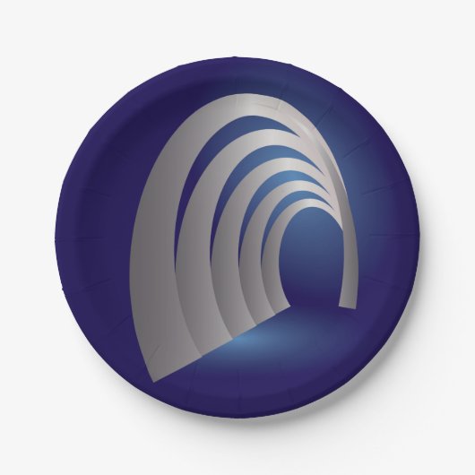 zilveraardtunnel papieren bordje (Voorkant)