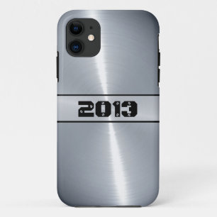 Zilverachtig, roestvrij staal 10 Case-Mate iPhone case