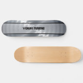 Zilverachtig, roestvrij staal Metaal 4 Persoonlijk Skateboard (Horizontaal)