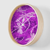 Zilverachtige libellen op een Magic Magenta Sky (Hoek)