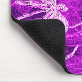 Zilverachtige libellen op een Magic Magenta Sky Muismat (Hoek)