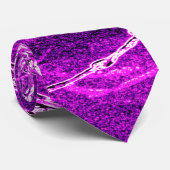 Zilverachtige libellen op een Magic Magenta Sky Stropdas (Opgerold)