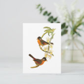 Zilverachtige Mesia Briefkaart (Staand voorkant)