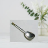 Zilverapostel met gouden afdichting, 1668 briefkaart (Staand voorkant)