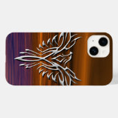 zilverarend Case-Mate iPhone case (Achterkant (horizontaal))