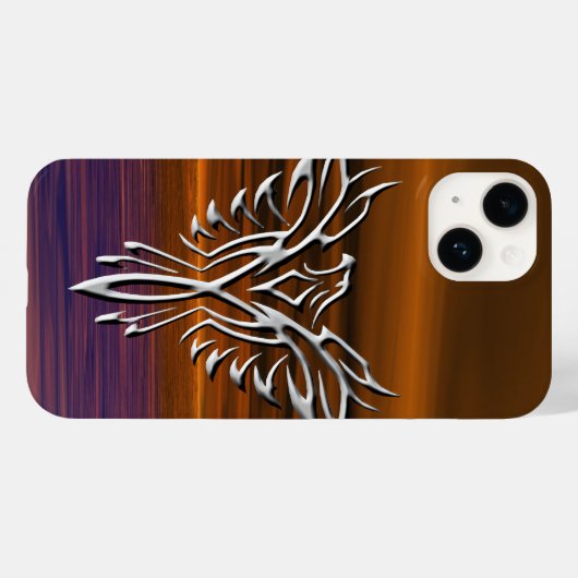 zilverarend Case-Mate iPhone case (Achterkant (horizontaal))