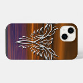 zilverarend iPhone hoesje (Achterkant horizontaal)