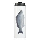 zilverbaars thermosbeker (Voorkant)