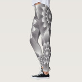 Zilverblaadjes bouquet leggings (Links)