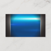 Zilverblauw Metallic | Auto Repair Logo Visitekaartje (Achterkant)