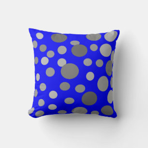 zilverblauw Pillow Kussen