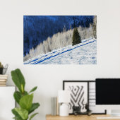 Zilverbomen Poster (Thuiskantoor)