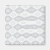 Zilverborde stalen achtergrond magneet (Voorkant)