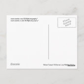 zilverbos briefkaart (Achterkant)