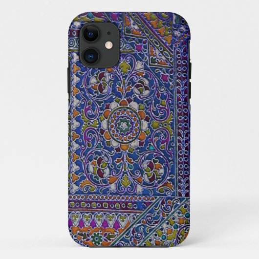 zilvercloisonne Case-Mate iPhone case (Achterkant)
