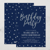 ZilverConfetti en zeemacht | Volwassenendag Kaart (Voorkant / Achterkant)