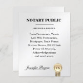 Zilvercontract en certificaat geïnspireerde flyer (Voorkant / Achterkant)