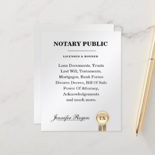 Zilvercontract en certificaat geïnspireerde flyer