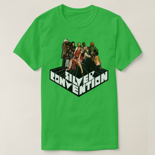 zilverconventie t-shirt (Design voorkant)