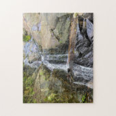 Zilverdal Waterval Sereniteit Legpuzzel (Verticaal)