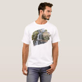 Zilverdal-watervallen Sereniteit T-shirt (Voorkant volledig)