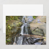 Zilverdalwaterval Sereniteit Notitiekaartje (Voorkant / Achterkant)
