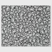 Zilverdiamantpatroon Cadeaupapier (Vlak)