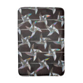 Zilverdragende draaiwindmolenstroom voor draaiende badmat (Voorkant Verticaal)