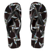 Zilverdragende draaiwindmolenstroom voor draaiende teenslippers (Voetbed)