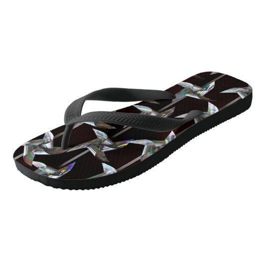 Zilverdragende draaiwindmolenstroom voor draaiende teenslippers (Schuin)