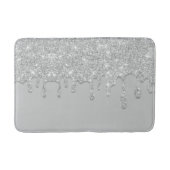 Zilverdrukking Glitter Bath Mat (Voorkant)