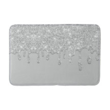 Zilverdrukking Glitter Bath Mat